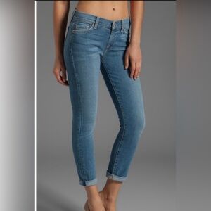 7 for All Mankind The Skinny Crop & Roll Jeans
